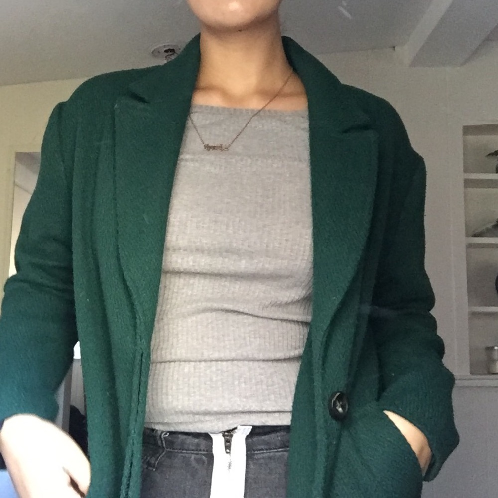 TEAL BLAZER